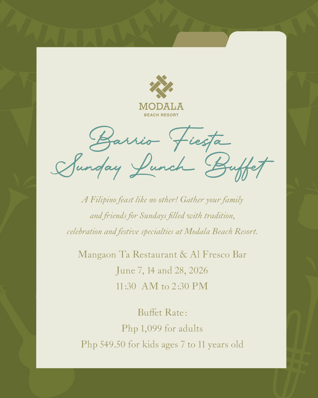 Bario Fiesta Sunday Lunch Buffet 1