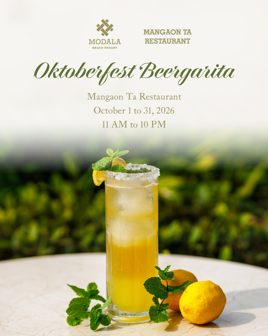 Oktoberfest Beergarita